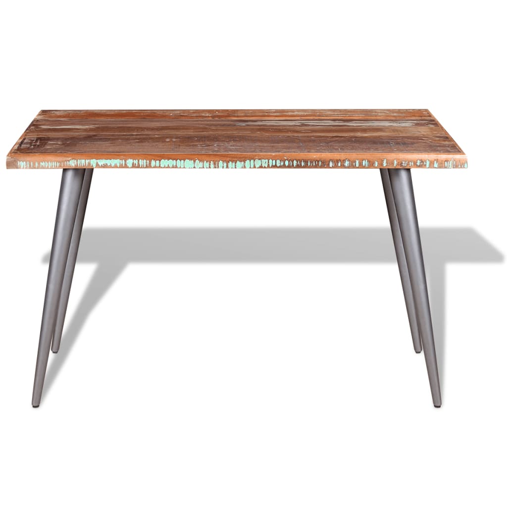 Trendy Eettafel 120x60x76 cm massief gerecycled hout