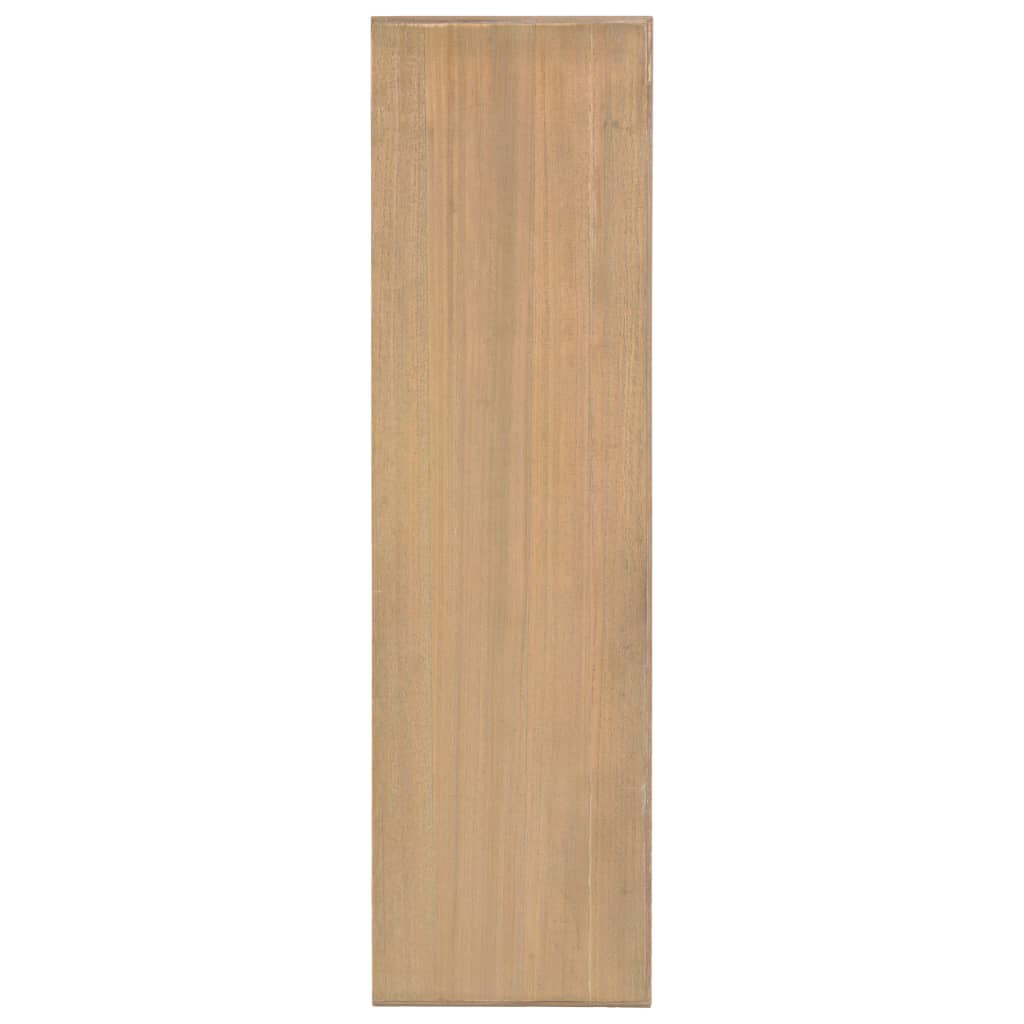 Wandtafel met 2 lades 120x30x75 cm massief grenenhout