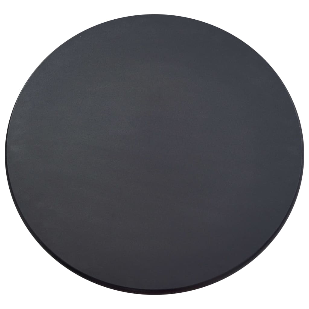 3-delige Barset kunststof zwart