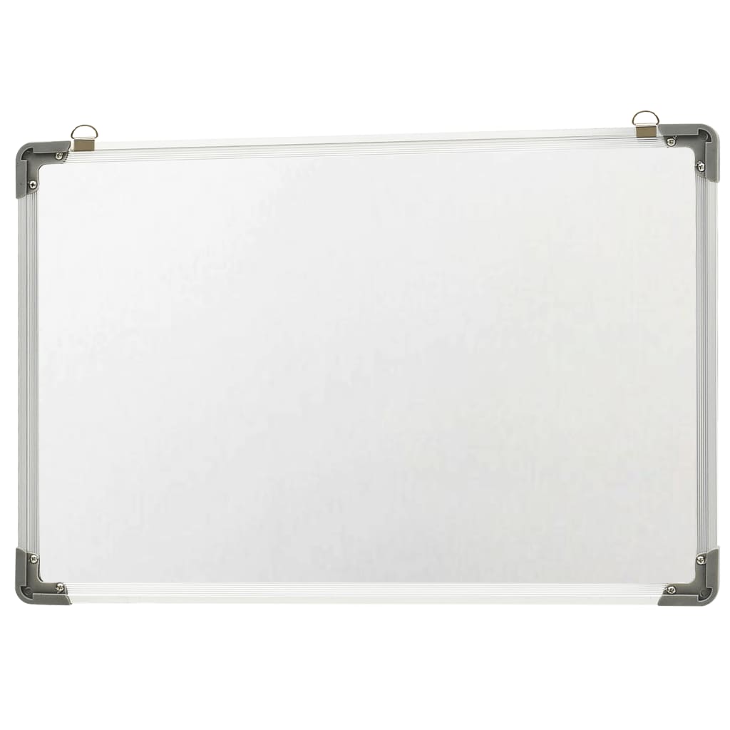Whiteboard magnetisch 50x35 cm staal wit