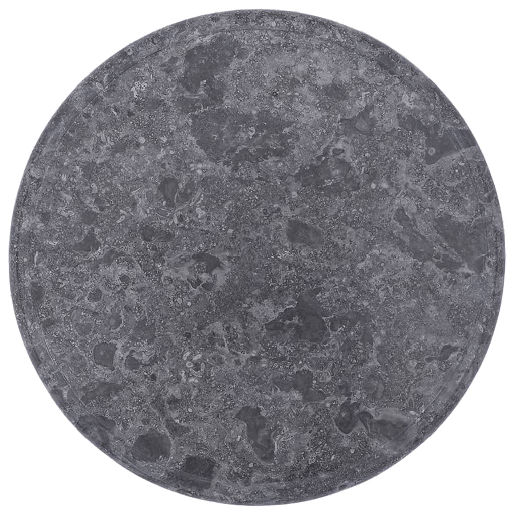 Tafelblad Ø40x2,5 cm marmer grijs
