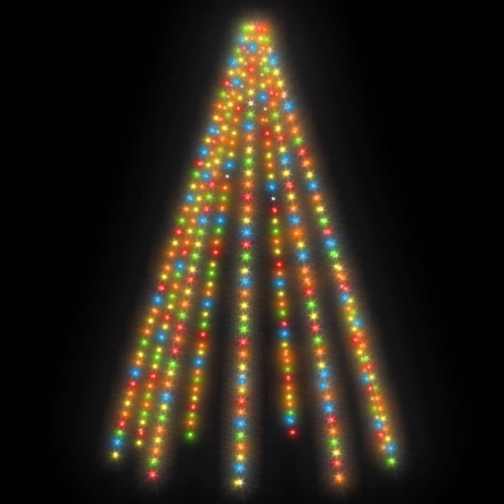 Kerstboomverlichting met 400 LED's meerkleurig net 400 cm