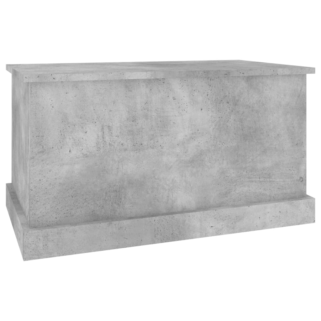 Opbergbox 70x40x38 cm bewerkt hout betongrijs