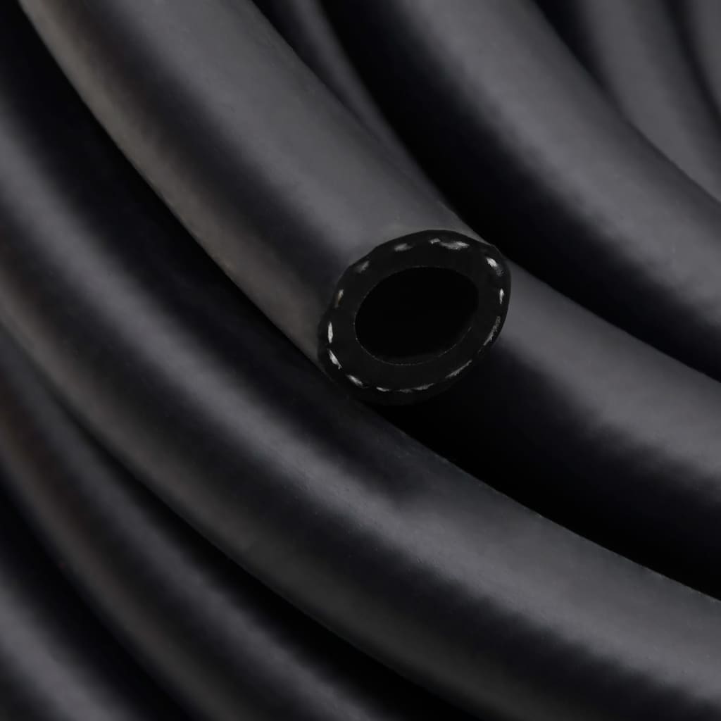 Luchtslang hybride 0,6'' 20 m rubber en PVC zwart