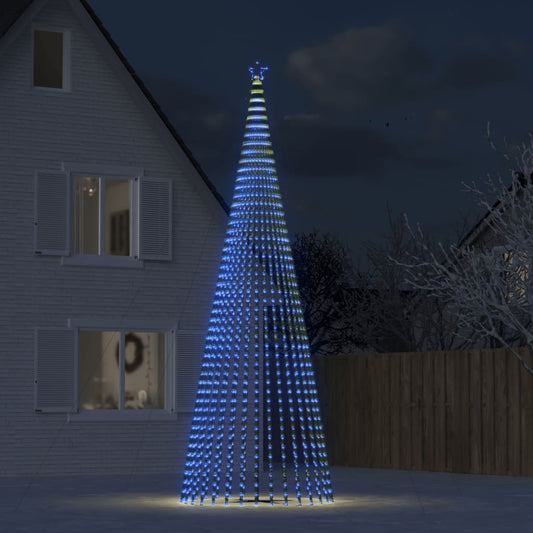Lichtkegel 1544 blauwe LED's 500 cm