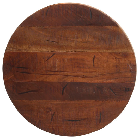 Tafelblad rond Ø 60x2,5 cm massief gerecycled hout