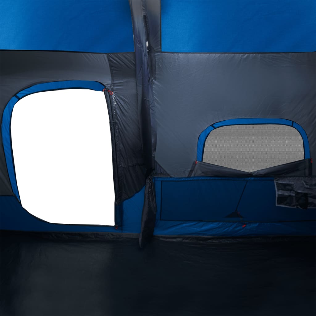 Tent 9-persoons waterdicht blauw