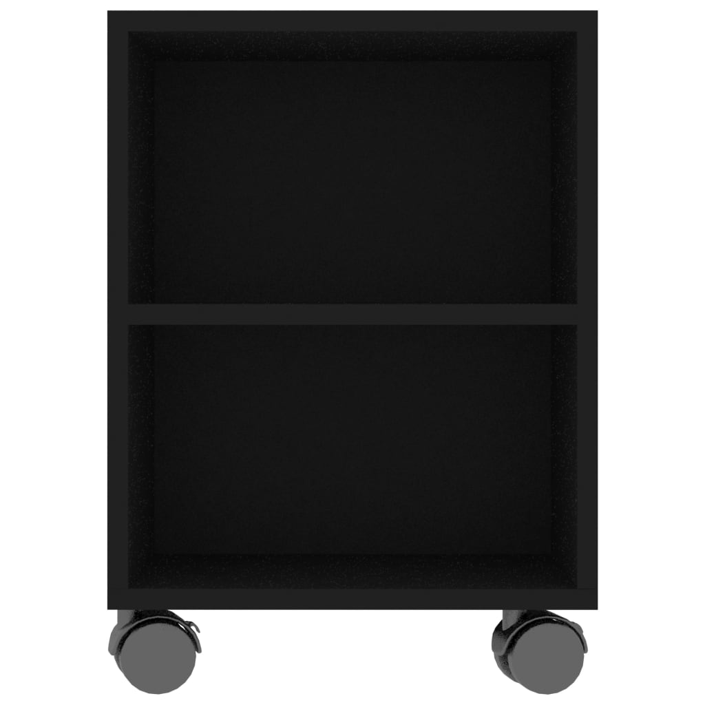 Tv-meubel 120x35x48 cm bewerkt hout zwart