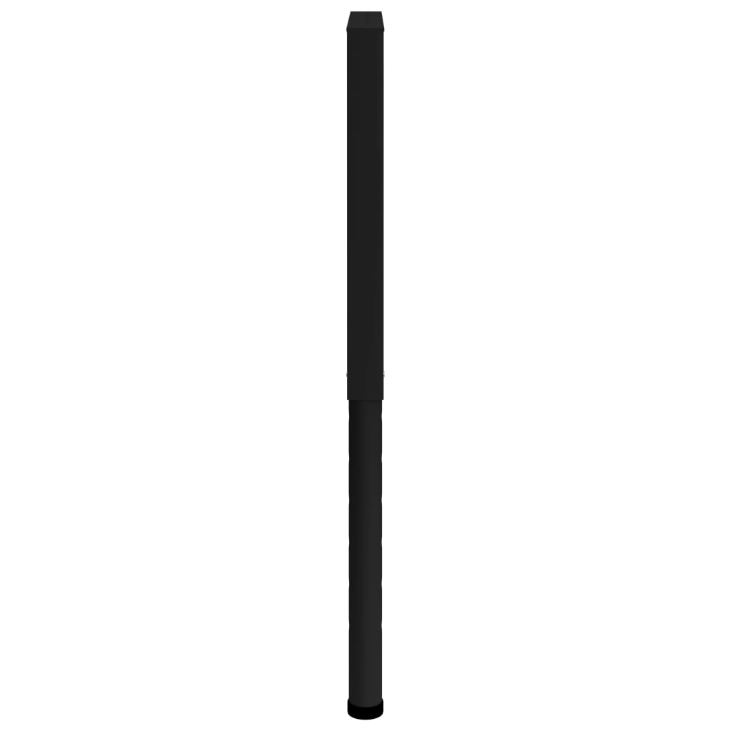 Trendy Werkbankframes verstelbaar 2 st 55x(69-95,5) cm metaal zwart