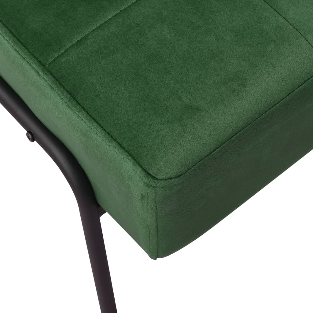 Relaxstoel 65x79x87 cm fluweel donkergroen