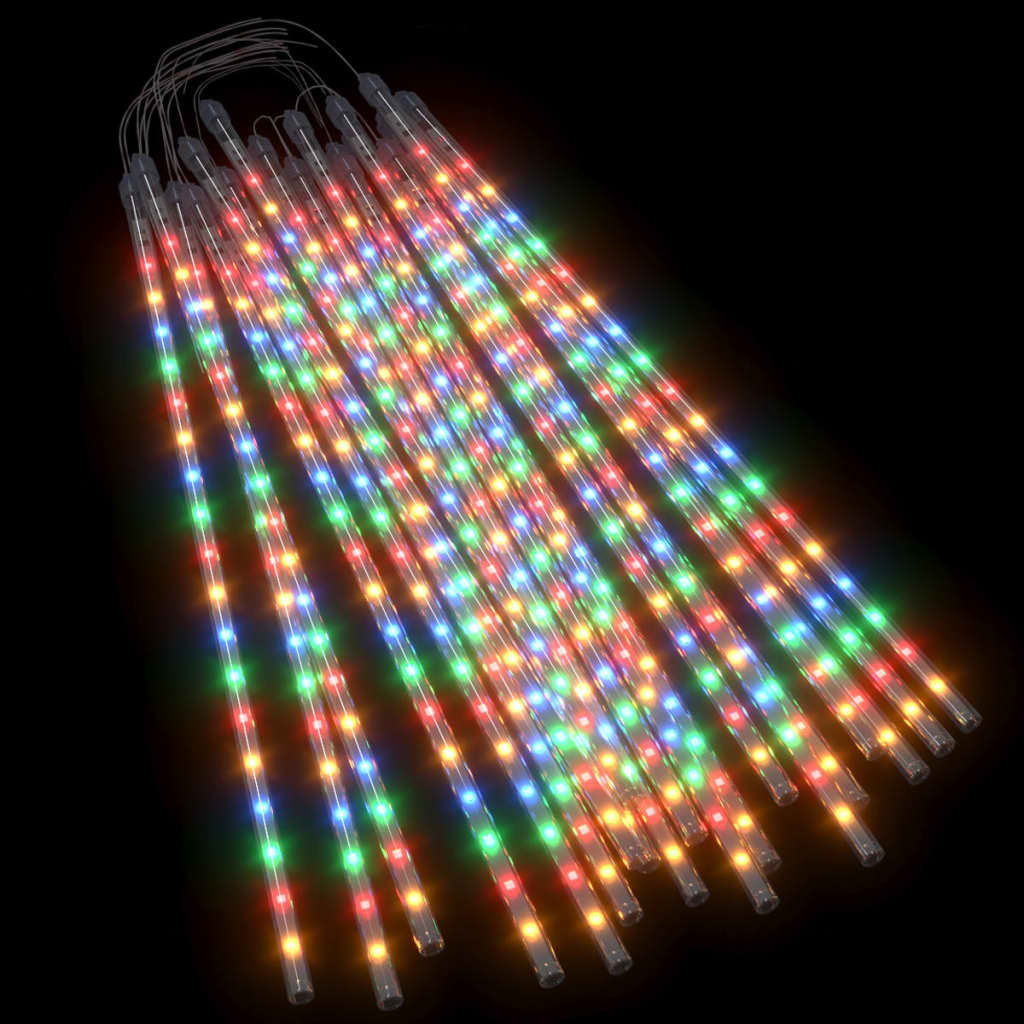 Meteoorlichten 20 st 720 LED's binnen/buiten 50 cm meerkleurig