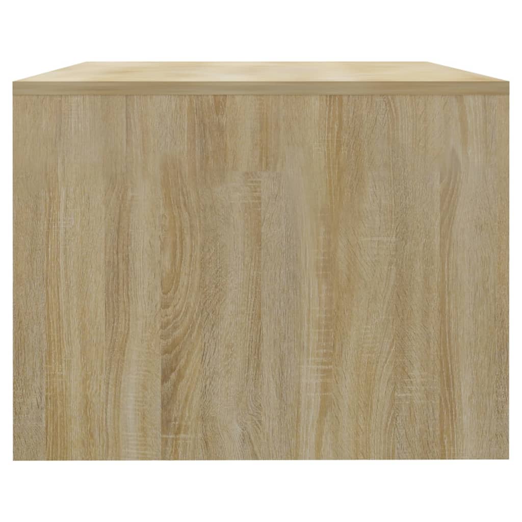 Salontafel 102x55x42 cm bewerkt hout sonoma eikenkleurig