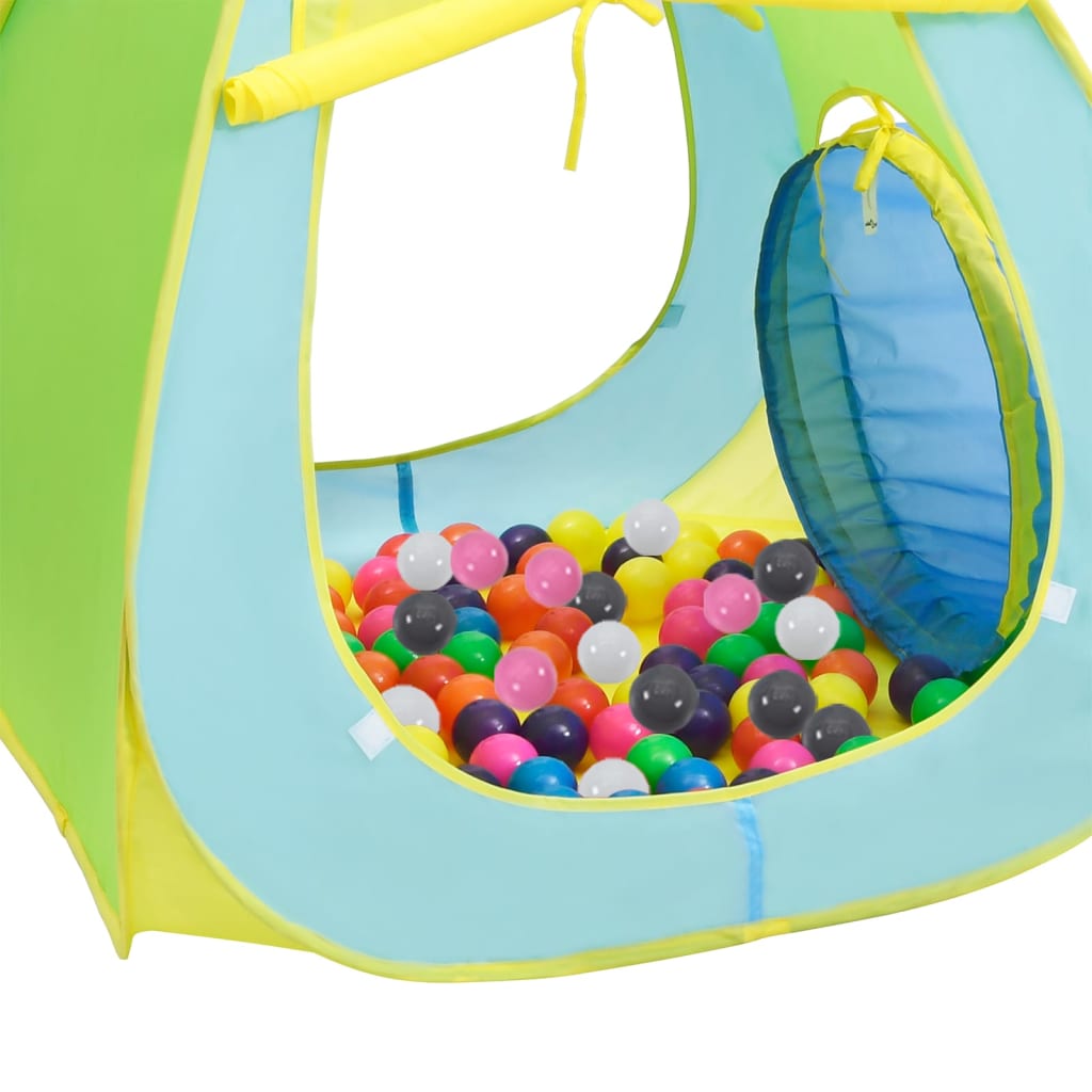 Kinderspeeltent met 350 ballen meerkleurig