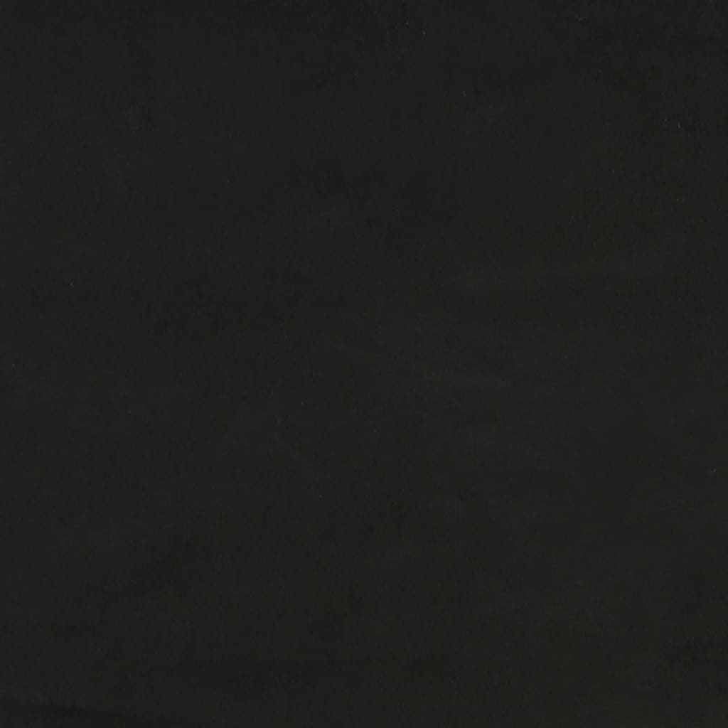 Boxspringframe fluweel zwart 80x200 cm