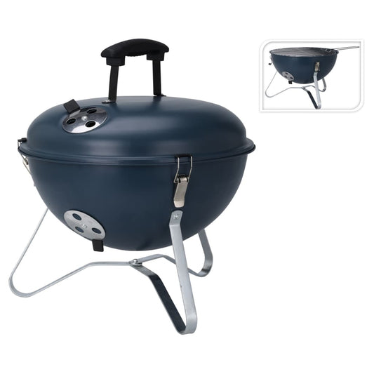 Trendy ProGarden Barbecue en forme de boule 37 cm bleu foncé