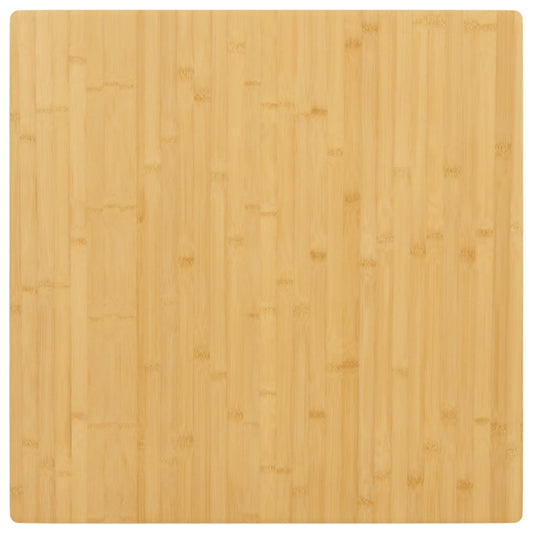 Trendy Tafelblad 90x90x2,5 cm bamboe
