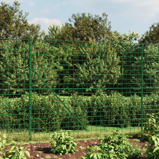 Draadgaashek met grondankers 1,6x25 m groen
