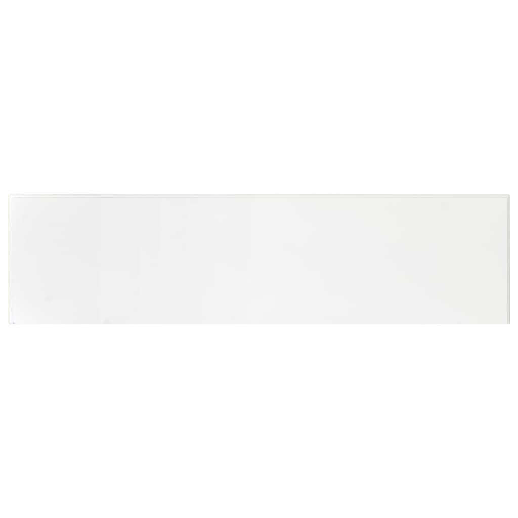 Trendy Wandtafel 110x30x76 cm bewerkt hout wit