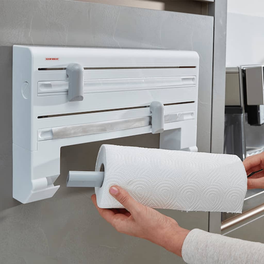 Leifheit Rolhouder voor aan de muur Parat wit 25703 Keukenpapierhouders & -dispensers | Creëer jouw Trendy Thuis | Gratis bezorgd & Retour | Trendy.nl