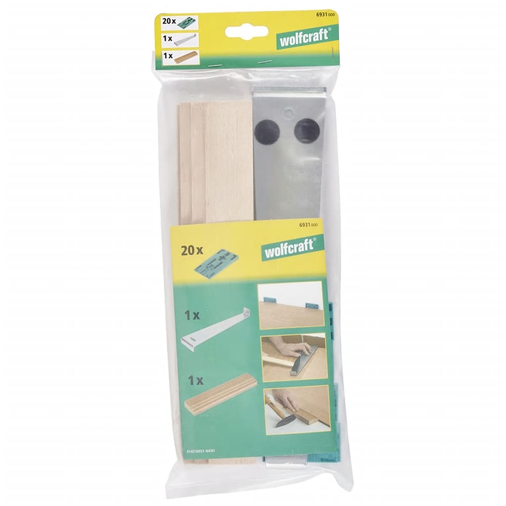 wolfcraft Verlegset 6931000 Handgereedschapsets | Creëer jouw Trendy Thuis | Gratis bezorgd & Retour | Trendy.nl