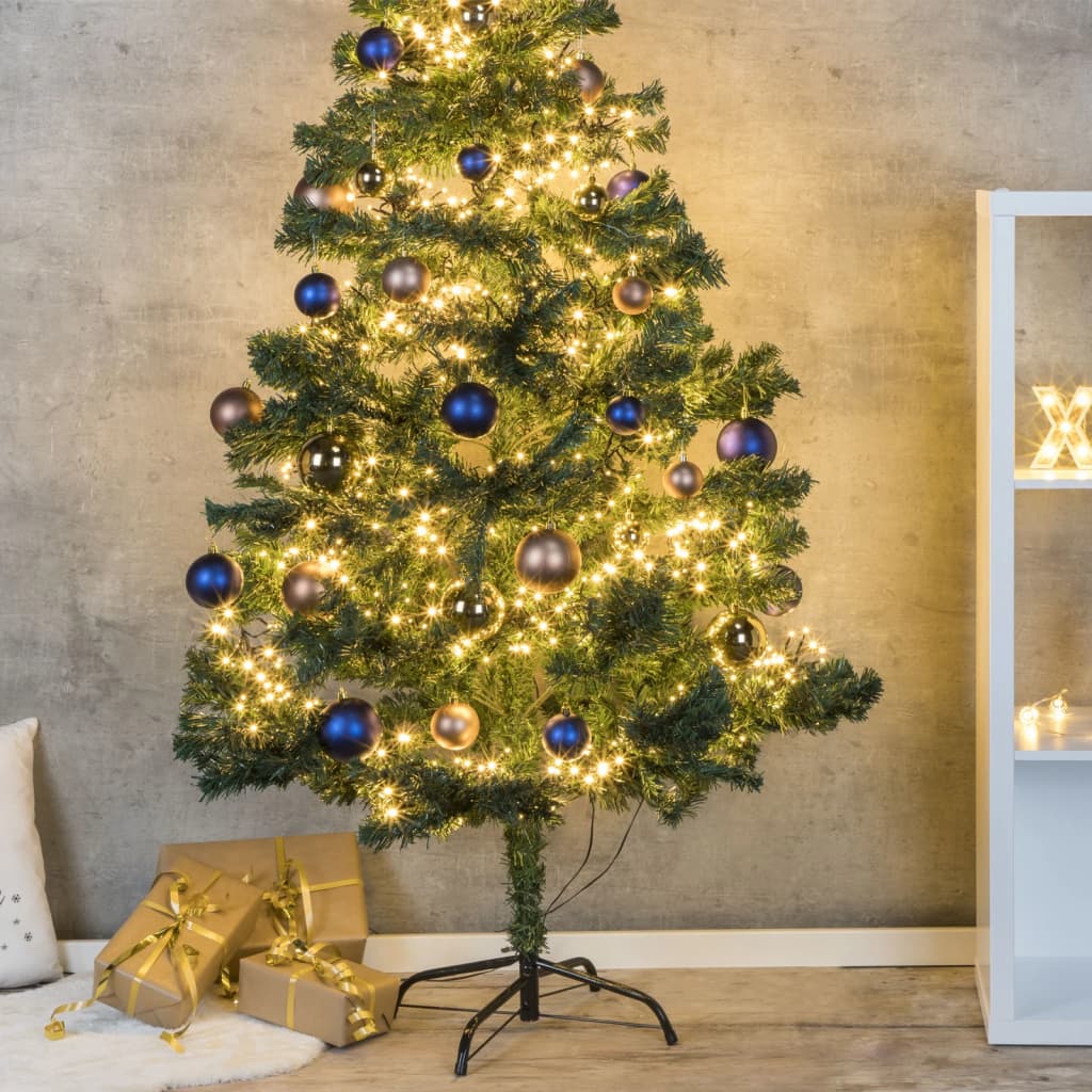 HI Kerstboom met metalen standaard 180 cm groen Kerstbomen | Creëer jouw Trendy Thuis | Gratis bezorgd & Retour | Trendy.nl