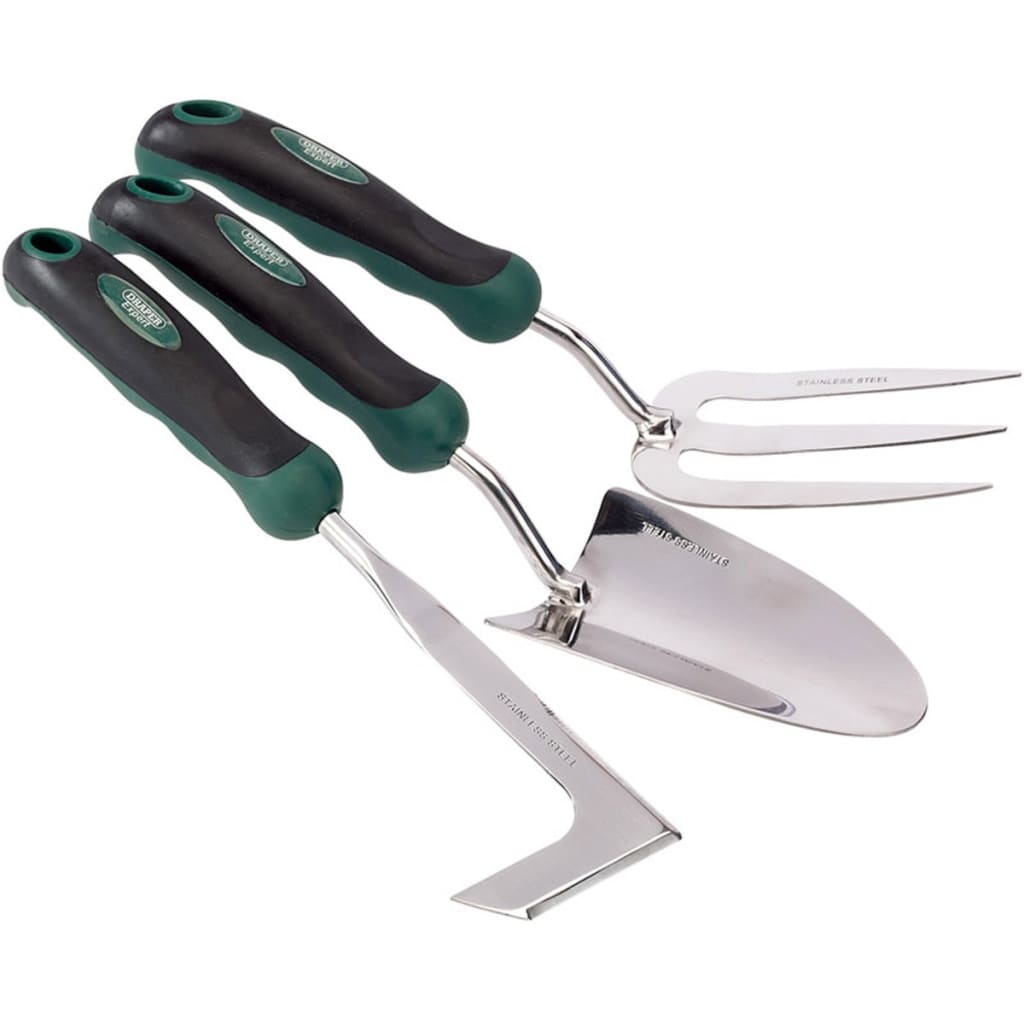 Draper Tools Troffel, handvork & schoffel set 27436 Plantenschepjes | Creëer jouw Trendy Thuis | Gratis bezorgd & Retour | Trendy.nl