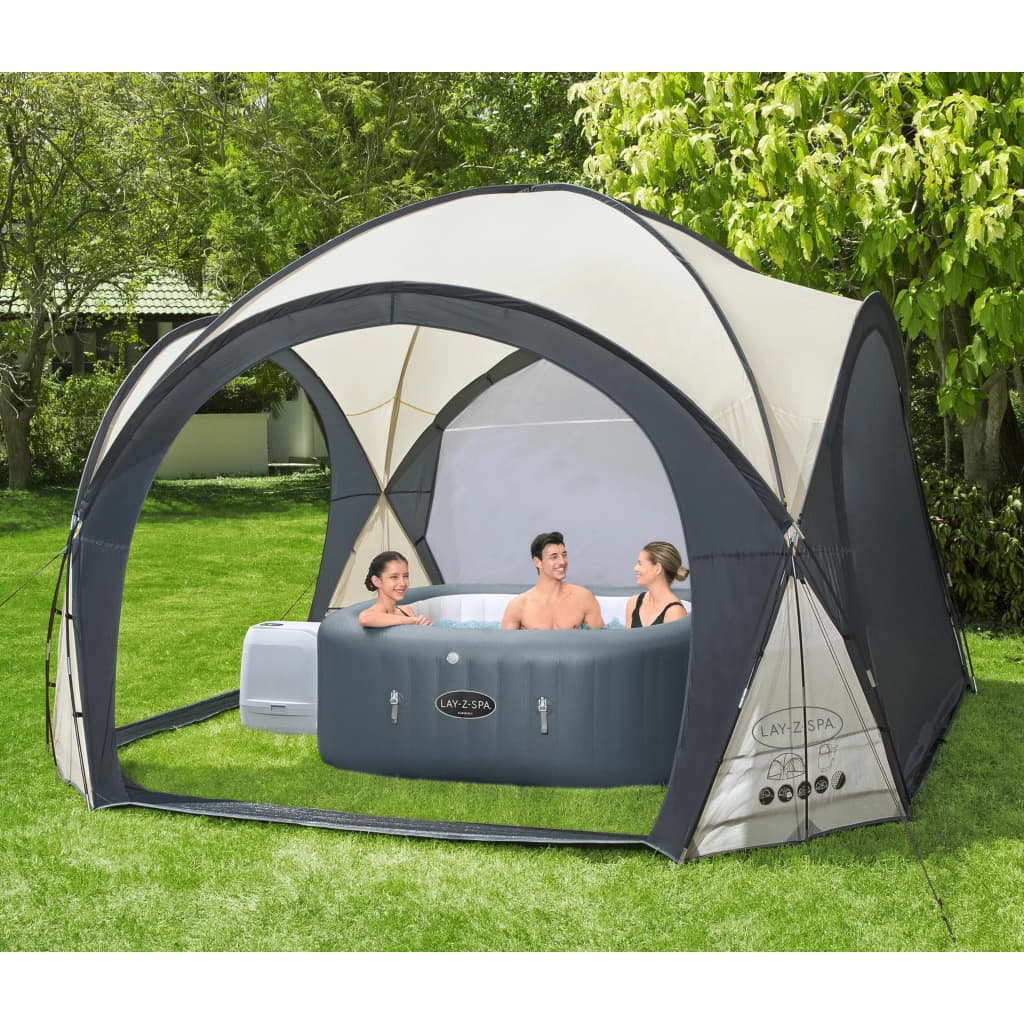 Bestway Koepeltent Lay-Z-Spa voor hottub 390x390x255 cm Accessoires voor zwembaden & spa's | Creëer jouw Trendy Thuis | Gratis bezorgd & Retour | Trendy.nl