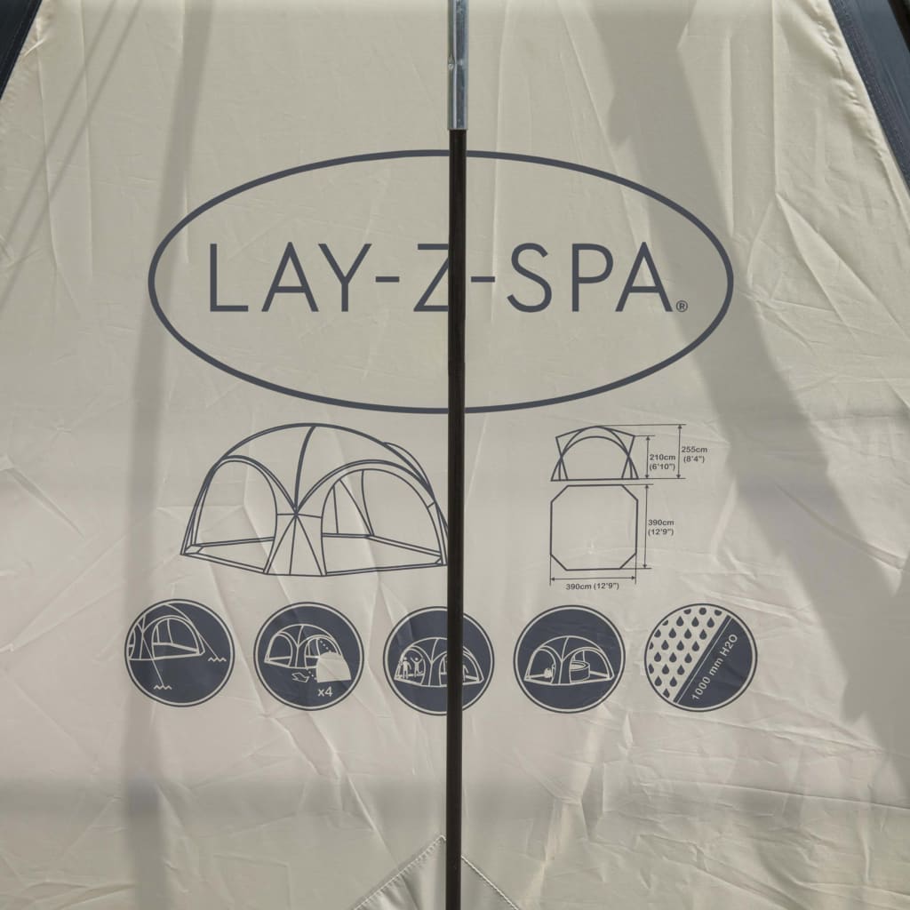 Bestway Koepeltent Lay-Z-Spa voor hottub 390x390x255 cm Accessoires voor zwembaden & spa's | Creëer jouw Trendy Thuis | Gratis bezorgd & Retour | Trendy.nl