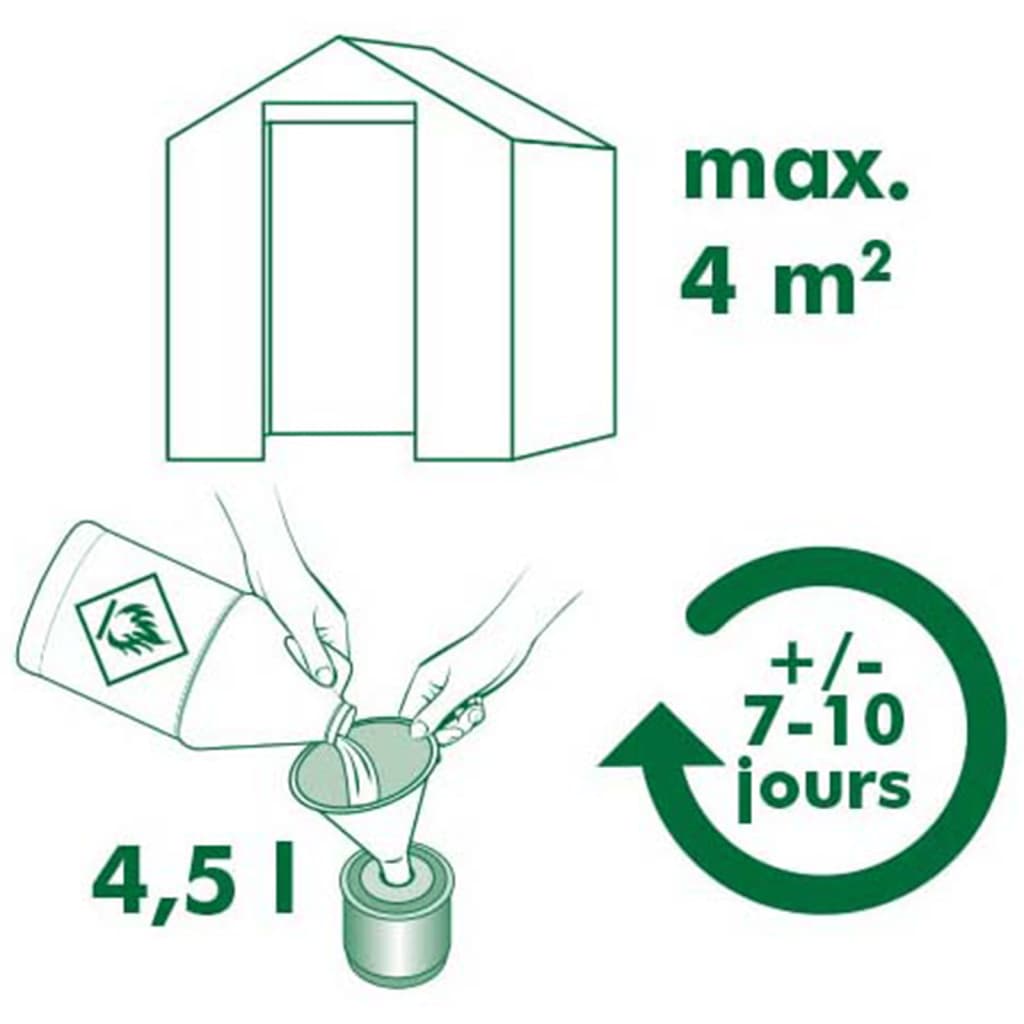 Nature Paraffine verwarmer enkel Coldframe 4,5 L 6020424