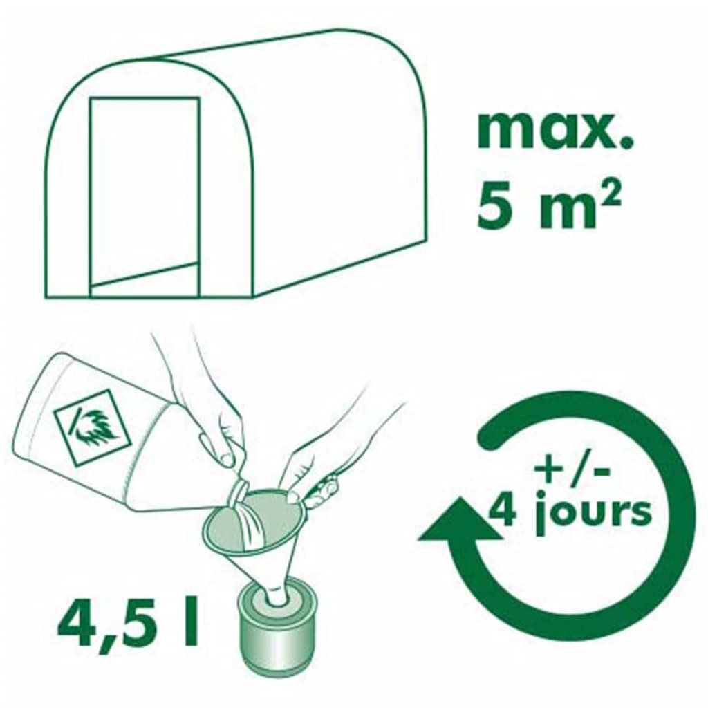 Nature Paraffine verwarmer dubbel Coldframe 4,5 L 6020426