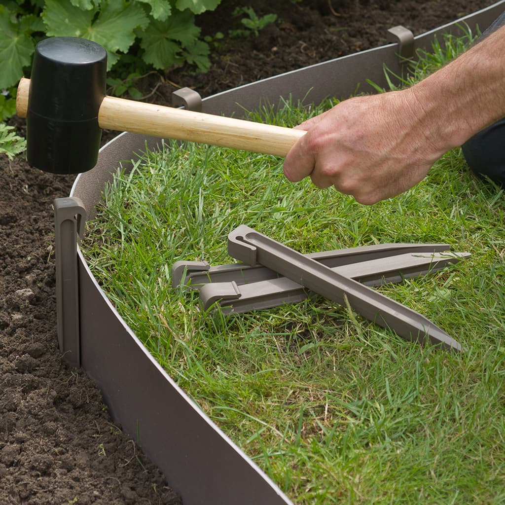 Nature Tuingrondpennen 10 st taupe Borderranden | Creëer jouw Trendy Thuis | Gratis bezorgd & Retour | Trendy.nl