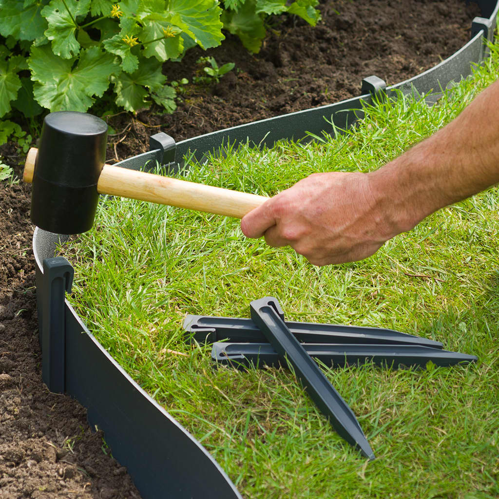 Nature Tuingrondpennen 10 st zwart Borderranden | Creëer jouw Trendy Thuis | Gratis bezorgd & Retour | Trendy.nl