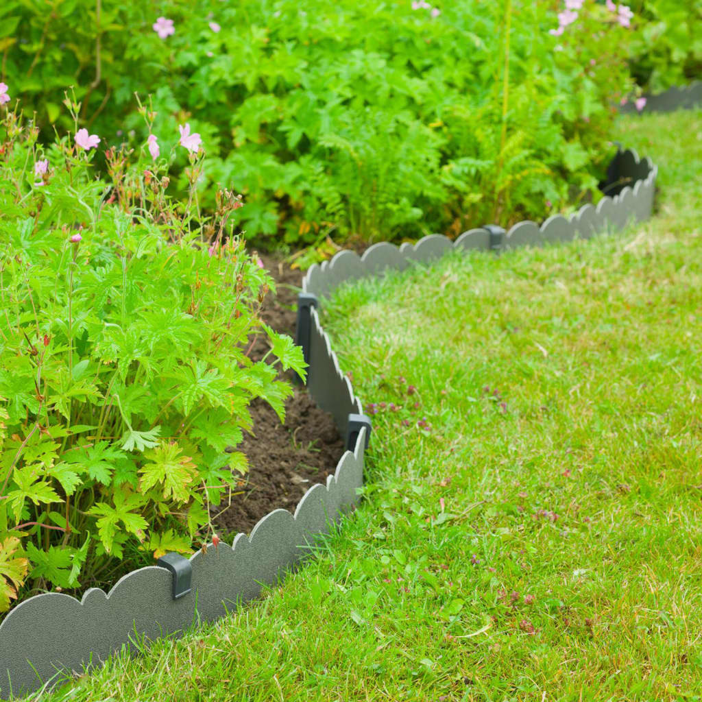 Nature Borderrand decoratief 0,13x12 m 3 mm grijs Borderranden | Creëer jouw Trendy Thuis | Gratis bezorgd & Retour | Trendy.nl