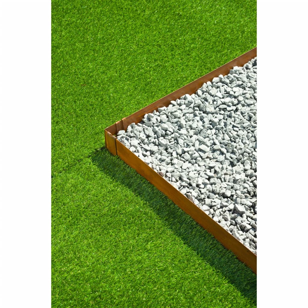 Nature Borderrand 3 st 91,4x10,2 cm cortenstaal Borderranden | Creëer jouw Trendy Thuis | Gratis bezorgd & Retour | Trendy.nl