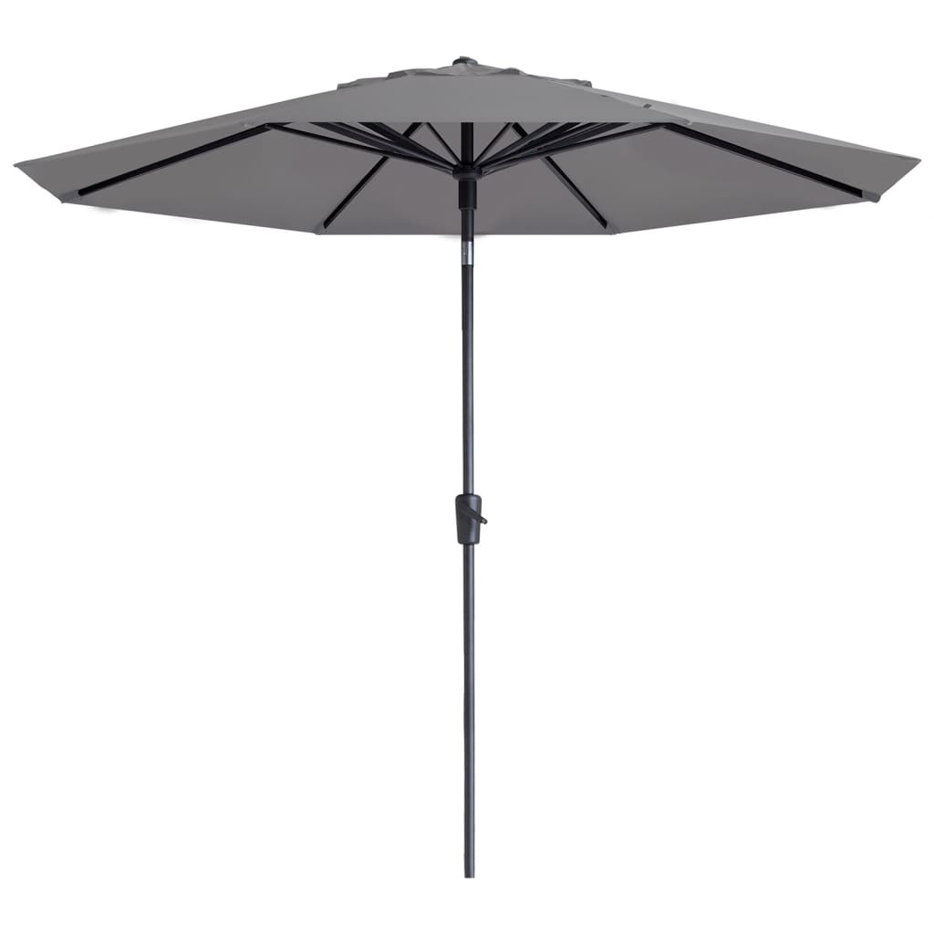 Madison Parasol Paros II Luxe 300 cm lichtgrijs Parasols en zonneschermen | Creëer jouw Trendy Thuis | Gratis bezorgd & Retour | Trendy.nl