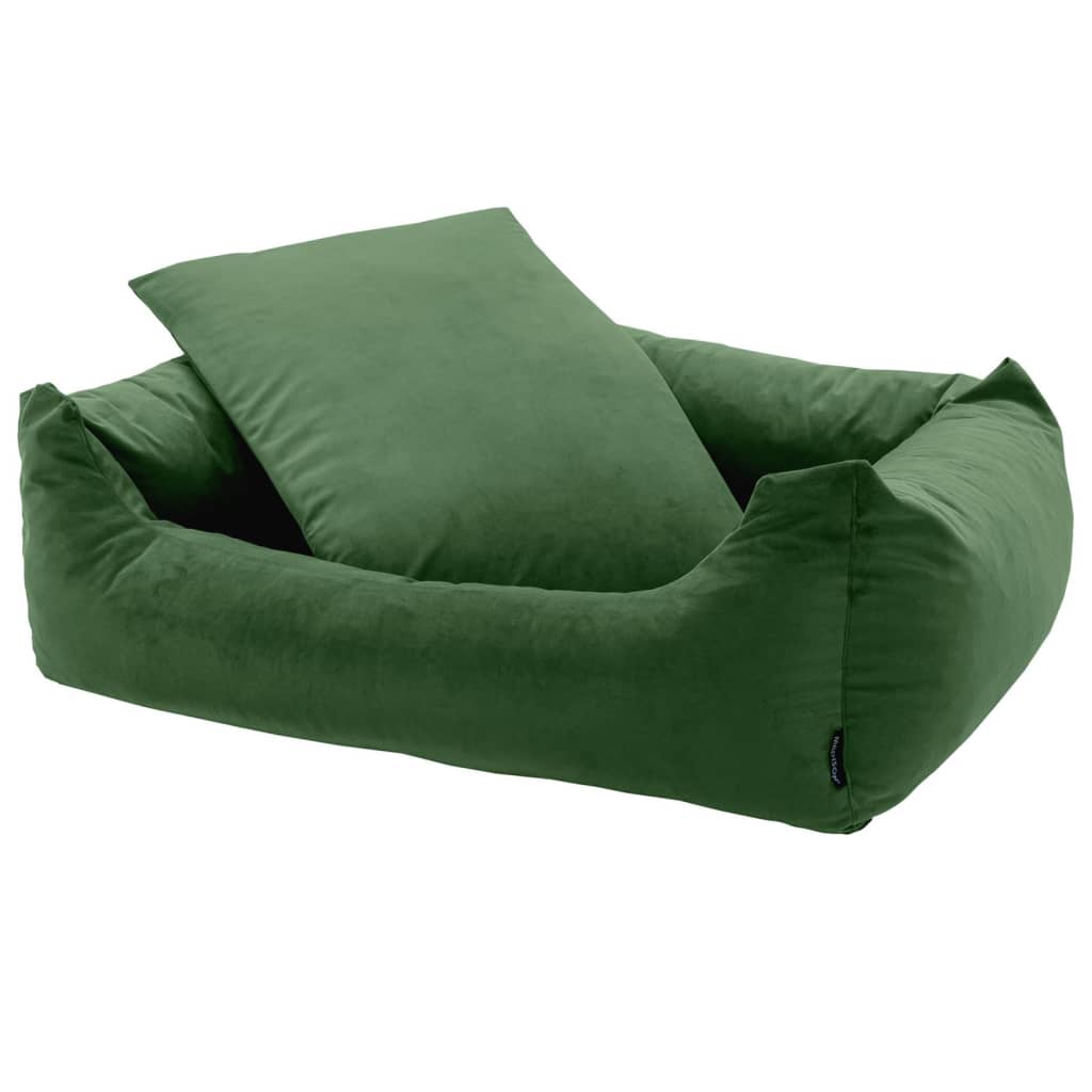 Madison Hondenbed Velvet 80x67x22 cm groen Hondenmanden & -kussens | Creëer jouw Trendy Thuis | Gratis bezorgd & Retour | Trendy.nl