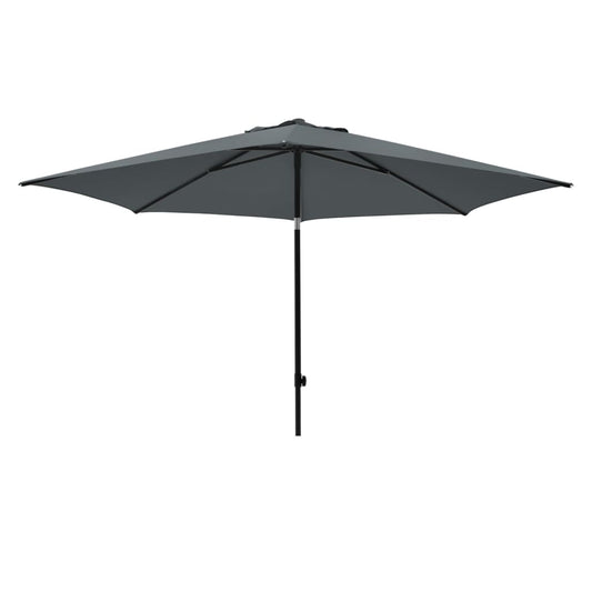 Madison Parasol Elba 300 cm grijs Parasols en zonneschermen | Creëer jouw Trendy Thuis | Gratis bezorgd & Retour | Trendy.nl