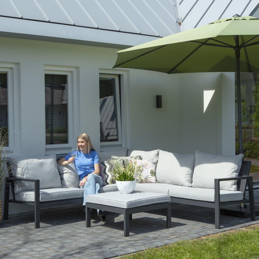 Madison Loungesethoes 270x270x70 cm grijs Tuinmeubelhoezen | Creëer jouw Trendy Thuis | Gratis bezorgd & Retour | Trendy.nl