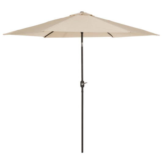 Madison Parasol Tenerife rond 300 cm ecru Parasols en zonneschermen | Creëer jouw Trendy Thuis | Gratis bezorgd & Retour | Trendy.nl