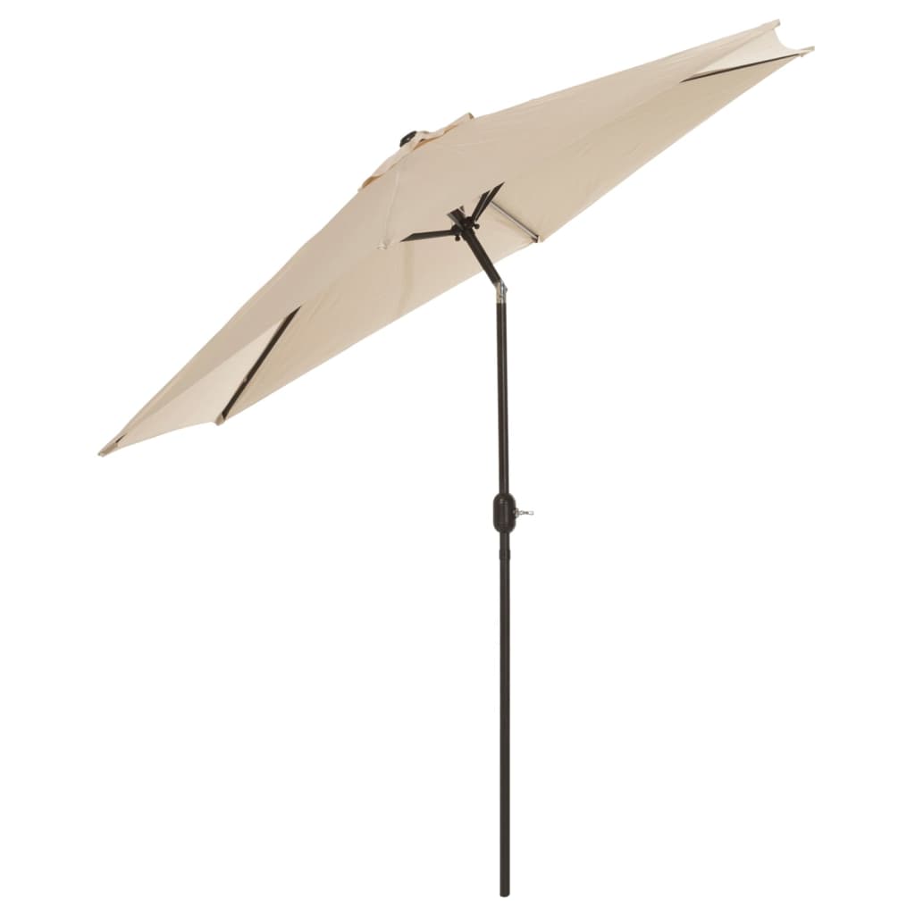 Madison Parasol Tenerife rond 300 cm ecru Parasols en zonneschermen | Creëer jouw Trendy Thuis | Gratis bezorgd & Retour | Trendy.nl