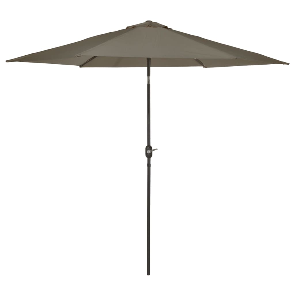 Madison Parasol Tenerife rond 300 cm grijs Parasols en zonneschermen | Creëer jouw Trendy Thuis | Gratis bezorgd & Retour | Trendy.nl