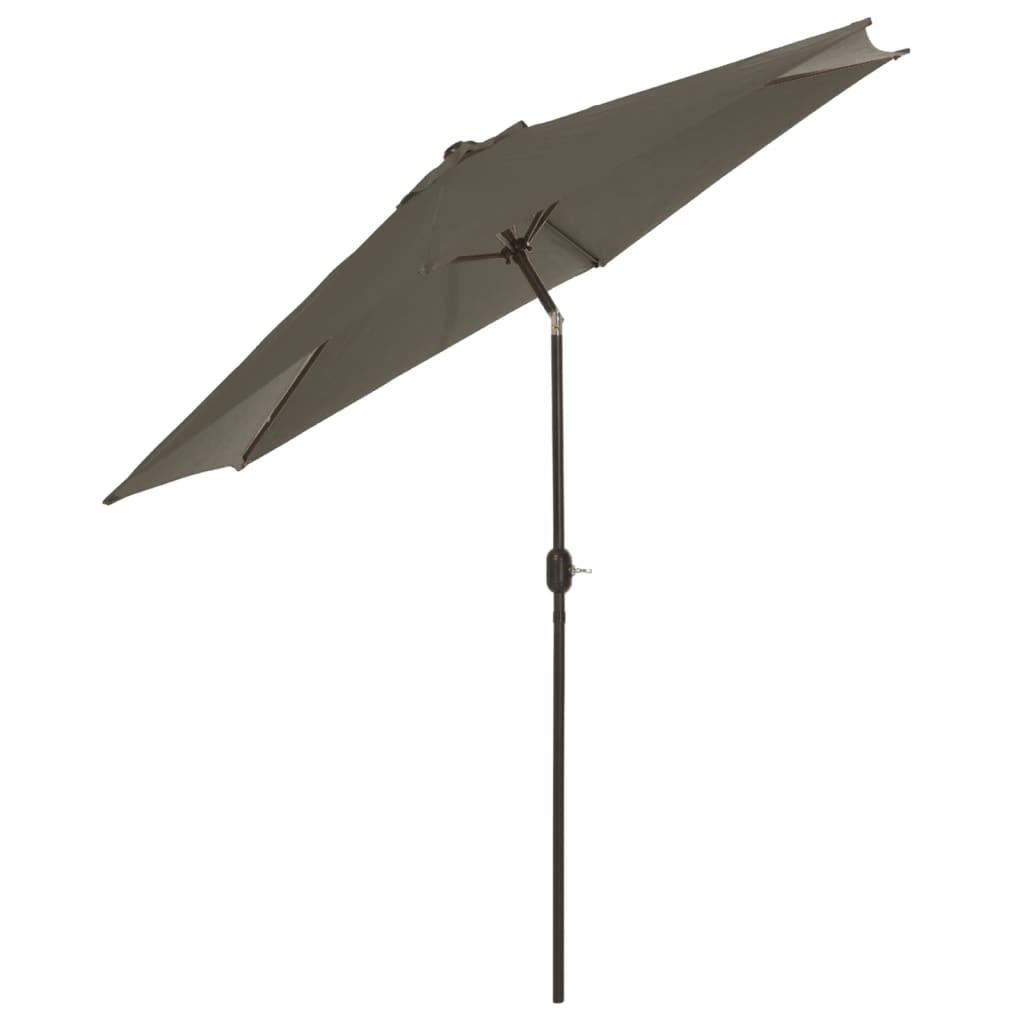 Madison Parasol Tenerife rond 300 cm grijs Parasols en zonneschermen | Creëer jouw Trendy Thuis | Gratis bezorgd & Retour | Trendy.nl