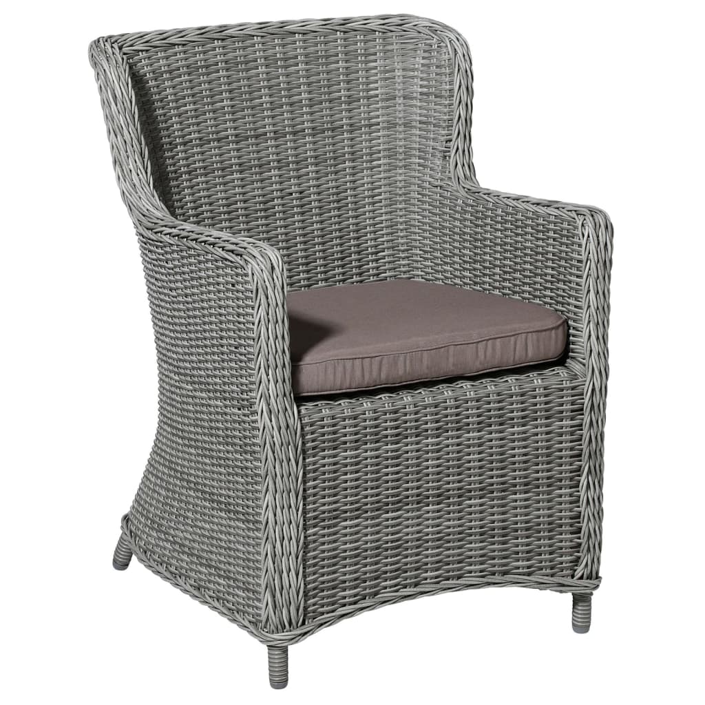 Madison Zitkussen voor wicker tuinstoel Panama 48x48 cm taupe