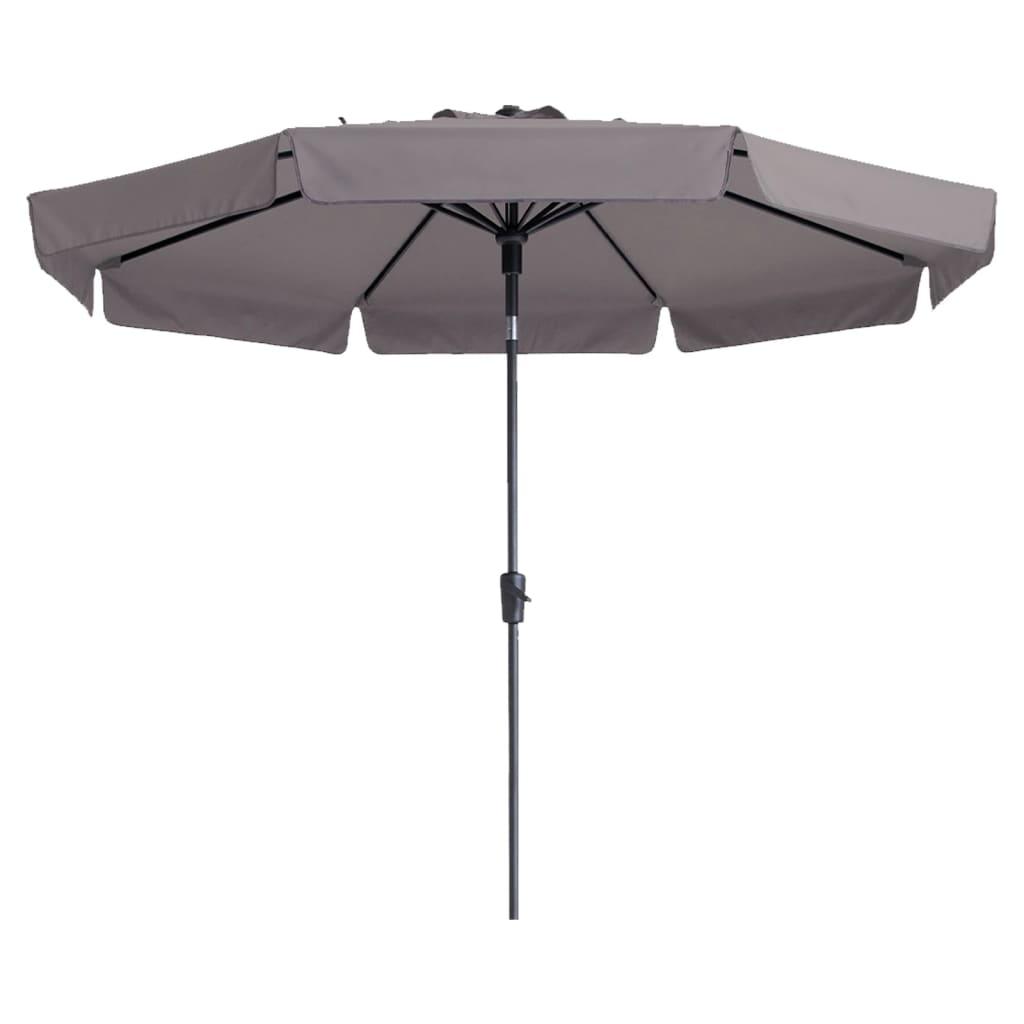 Madison Parasol Flores Luxe rond 300 cm taupe Parasols en zonneschermen | Creëer jouw Trendy Thuis | Gratis bezorgd & Retour | Trendy.nl