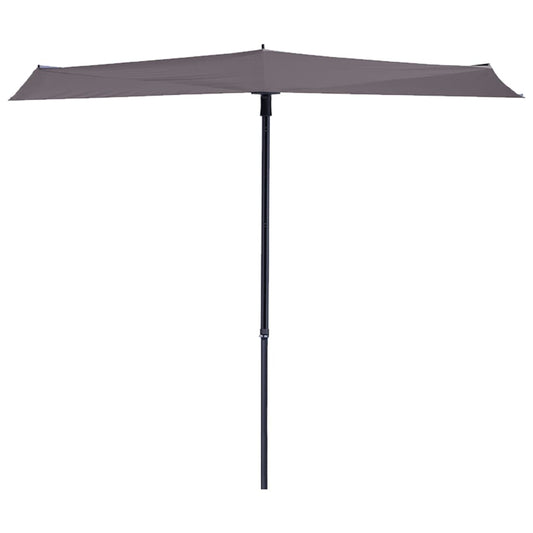 Madison Balkonparasol Sun Wave 270x150 cm taupe PAC3P015 Parasols en zonneschermen | Creëer jouw Trendy Thuis | Gratis bezorgd & Retour | Trendy.nl