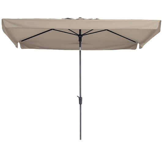 Madison Parasol Delos Luxe 300x200 cm ecru PAC5P016 Parasols en zonneschermen | Creëer jouw Trendy Thuis | Gratis bezorgd & Retour | Trendy.nl