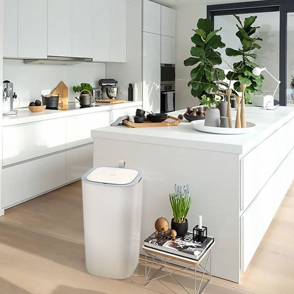 EKO Afvalbak met sensor Morandi 30 L wit Afvalverwerking | Creëer jouw Trendy Thuis | Gratis bezorgd & Retour | Trendy.nl