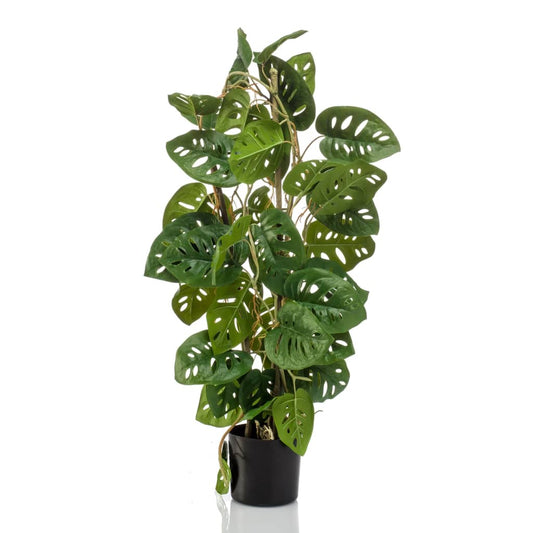 Emerald Kunstplant in pot Monkey monstera 75 cm Kunstplanten | Creëer jouw Trendy Thuis | Gratis bezorgd & Retour | Trendy.nl