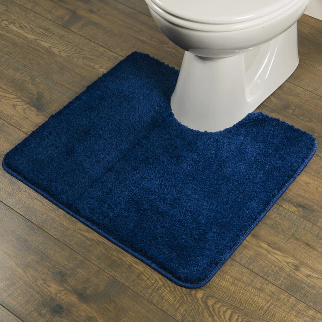 Sealskin Toiletmat Angora 55x60 cm blauw Badmatten | Creëer jouw Trendy Thuis | Gratis bezorgd & Retour | Trendy.nl