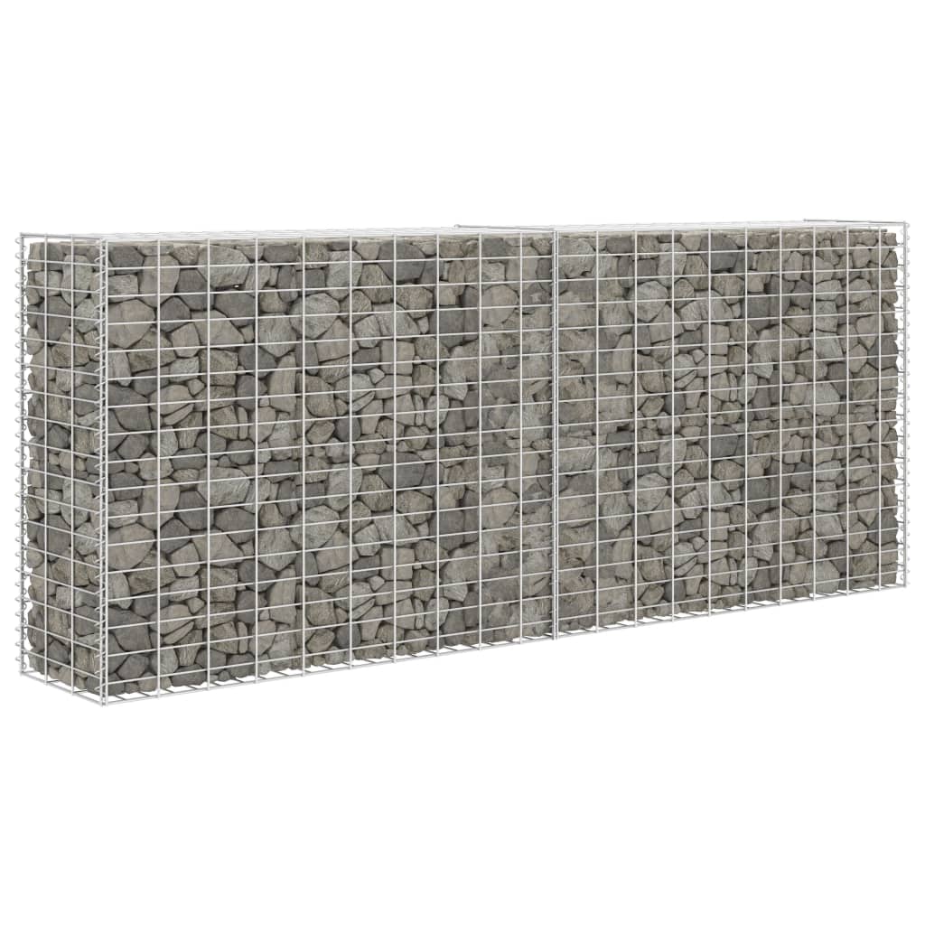 Schanskorf 85x30x200 cm gegalvaniseerd staal Schuttingen & hekwerken | Creëer jouw Trendy Thuis | Gratis bezorgd & Retour | Trendy.nl